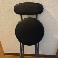 ニトリ 折りたたみチェア ボンベイBK 無料 引き取り可の画像