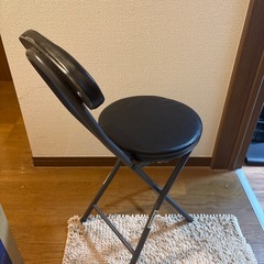 ニトリ 折りたたみチェア ボンベイBK 無料 引き取り可の画像