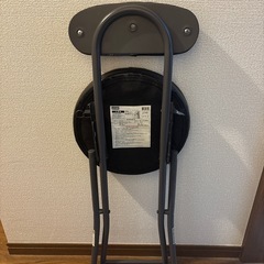 ニトリ 折りたたみチェア ボンベイBK 無料 引き取り可の画像