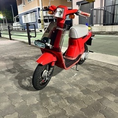 美品　YAMAHA パッソル2  純正カラー レッドの画像