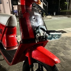 美品　YAMAHA パッソル2  純正カラー レッドの画像