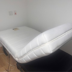 【定価13万超・極美品】使用半年のみ！フランスベッド 高級マットレス シングルの画像
