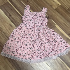 120/花柄ワンピースの画像