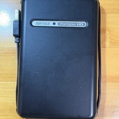 BUFFALO ポータブルHDD　HD-PF500U2-BKの画像