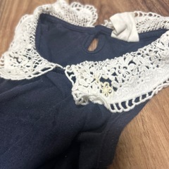 120/青色ワンピースの画像