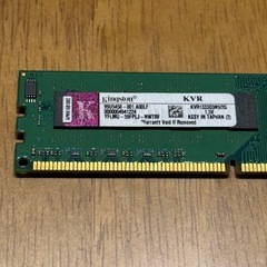 Kingston KVR1333D3N9/2G DDR3 SDRAM メモリの画像