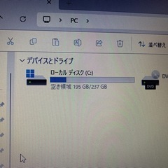 東芝　ノートパソコン　Windows11　SSD　Office　Webカメラ　Blutooth搭載の画像