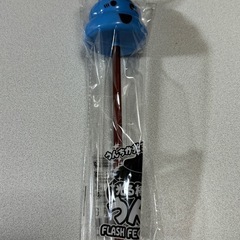 光る棒つきうんちくん（青）の画像