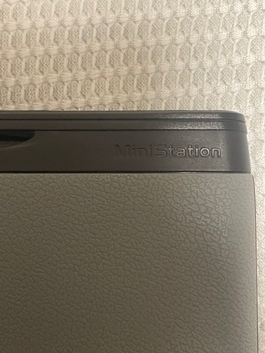 【取引終了】BUFFALO 外付け　HDD 500GB USBポート　ministation