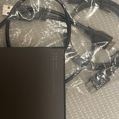 【美品】　logitec DVDレコーダー　USB タイプc スリム　厚さ9.5mmの画像