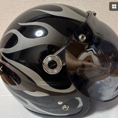 ジェットヘルメット【ブラック
】の画像