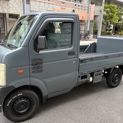 キャリー　パワーゲート付き⭐︎塗り替え済⭐︎SUZUKI スズキ　キャリー　パワーゲート付き　リビルドエンジン交換済みの画像