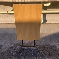会議用テーブル
折りたたみ移動式2台セット の画像