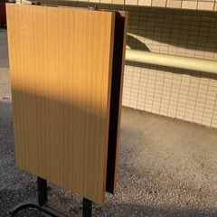 会議用テーブル
折りたたみ移動式2台セット の画像