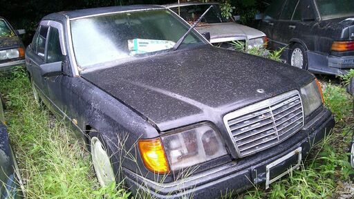 Mベンツ124-E280-レストアーベース車リサイクル―サービス