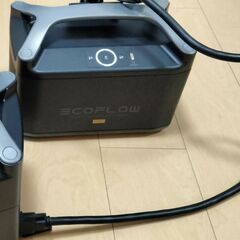 EcoFlow ポータブル電源 RIVER Proとエクストラバッテリーの画像