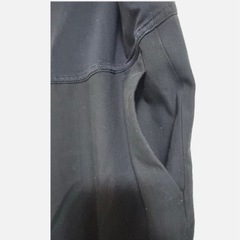 【ユニクロ】  黒 マタニティパンツ ハイウエスト XLの画像