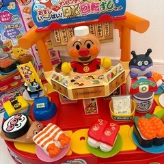 アンパンマン　おすしい〜っぱい！DX回転ずしセット　回転寿司の画像