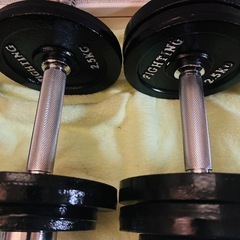 ファイティングロードのダンベル　37.5kg　の画像