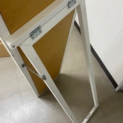 姿見　全身鏡　白の画像