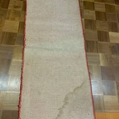 8 小さなじゅうたん　カーペット　マット　廊下用　 (66×176cm)クリーニング済みの画像
