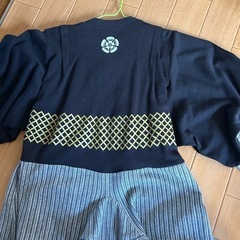 袴ロンパース80cmの画像