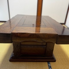 【本日限定価格】貴重無垢材　長火鉢の画像