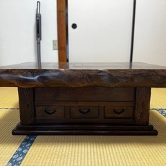【本日限定価格】貴重無垢材　長火鉢の画像