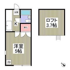 💕初期費用「5万円」、一人暮らしにおすすめ１Kのお部屋🎵💕…