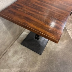 【引き取り限定】カフェテーブル　ダイニングテーブルの画像