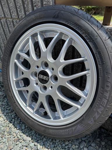 BBS ダイハツコペン純正　タイヤブリヂストン165/55