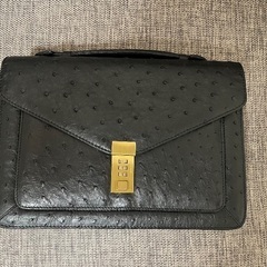 オーストリッチスクラッチバッグ新品※商品説明欄必読の画像