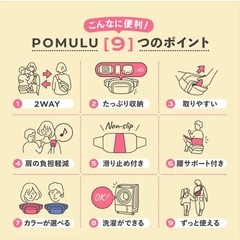 POMULU ポムル　ヒップシートの画像