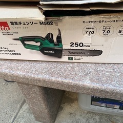 マキタ電動チェンソー　M520未使用品？の画像