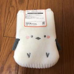 最終お値下げ😊 シマエナガ柄 レッグウォーマー(新品未使用✨)の画像