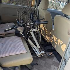 26インチ 6段変速 折りたたみ シティサイクル 自転車整備済みの画像