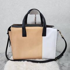 ☆極美品☆限定デザイン ☆COACH レザー 2wayトートバッグ 30150の画像