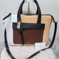 ☆極美品☆限定デザイン ☆COACH レザー 2wayトートバッグ 30150の画像