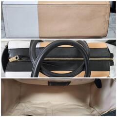 ☆極美品☆限定デザイン ☆COACH レザー 2wayトートバッグ 30150の画像