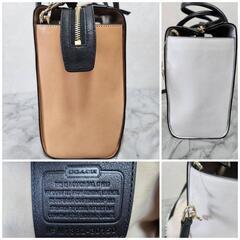 ☆極美品☆限定デザイン ☆COACH レザー 2wayトートバッグ 30150の画像