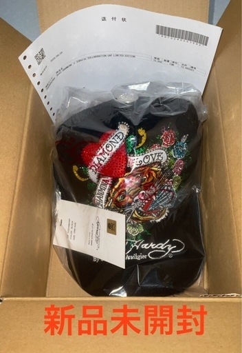 AOD3 CHANMINA × EdHardy COLLABORATION 刺繍CAP新品未開