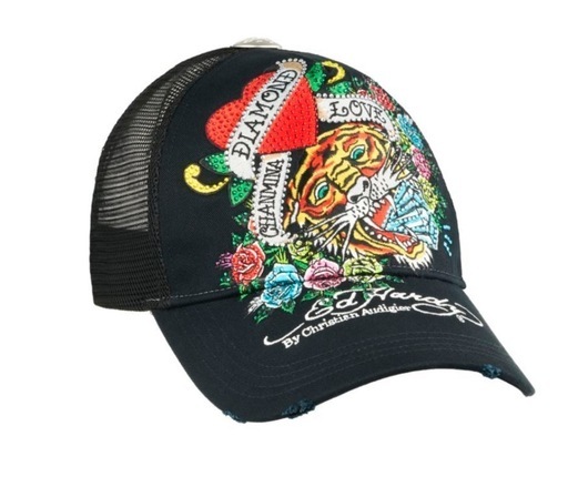 AOD3 CHANMINA &times; EdHardy COLLABORATION 刺繍CAP新品未開