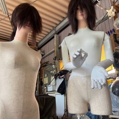 マネキン　2体セットの画像
