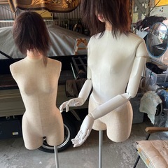 マネキン　2体セットの画像