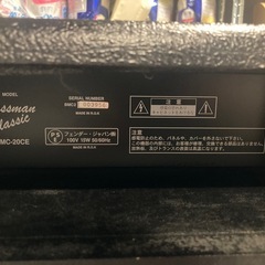 フェンダージャパン　ベースアンプ　
BassmanClassic BMC-20CE　の画像