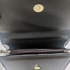 2 way ショルダーバッグ ブラック 黒 レディース の画像