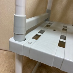 収納棚2段 簡易的な椅子としても〇 の画像