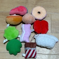 ニコニコちびぬいぐるみ⭐︎食べ物さん達⭐︎の画像