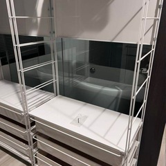 無印良品　スチールユニットシェルフ　の画像