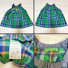 子ども服 ワンピース Tシャツ 90cm 4枚 まとめ売り 女の子の画像